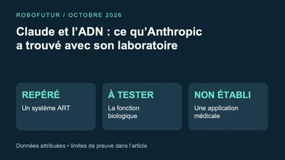 Du motif dans l’ADN à un traitement : trois niveaux de preuve distincts.